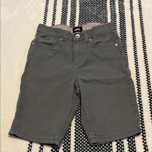 Vans Gray Kids Shorts